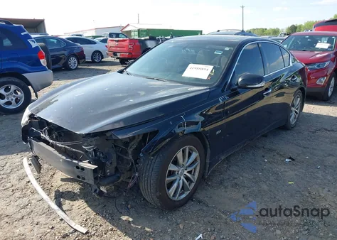 2016 Infiniti Q50 2.0T Premium z USA, uszkodzony, nr VIN JN1CV7AP6GM202219